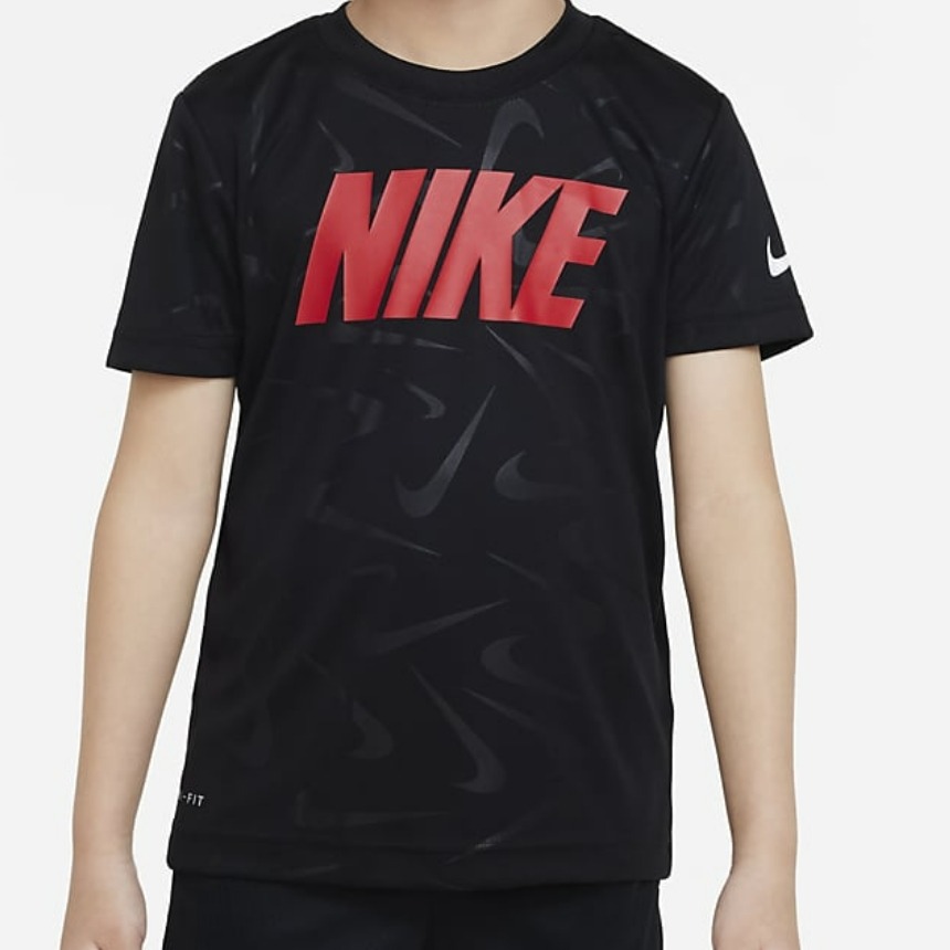 Nike Kids Little Kids&#039; Swooshfetti Dri-FIT T-Shirt 나이키 키즈 드라이핏 반팔 티셔츠 86J144-023,나이키,펀조이해외직구