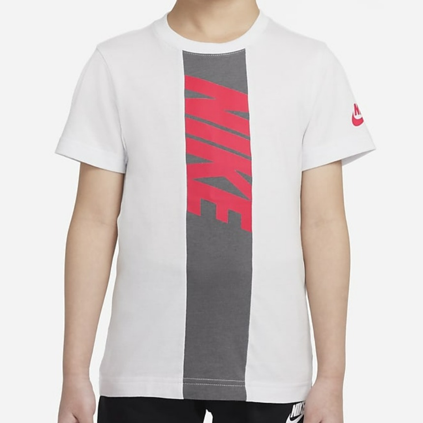 Nike Kids Little Kids&#039; T-Shirt (White) 나이키 키즈 리틀 키드 반팔 티셔츠 (화이트) 86J148-GAD,나이키,펀조이해외직구