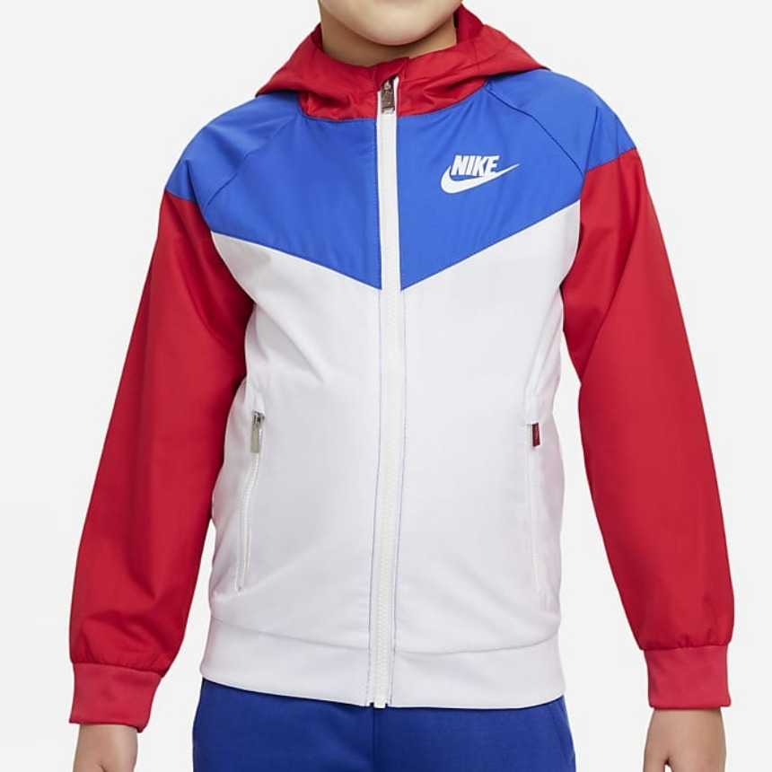 Nike Kids Little Kids&#039; Full-Zip Jacket (University Red) 나이키 키즈 풀 집업 자켓 (유니버시티 레드) 86C663-U10,나이키,펀조이해외직구
