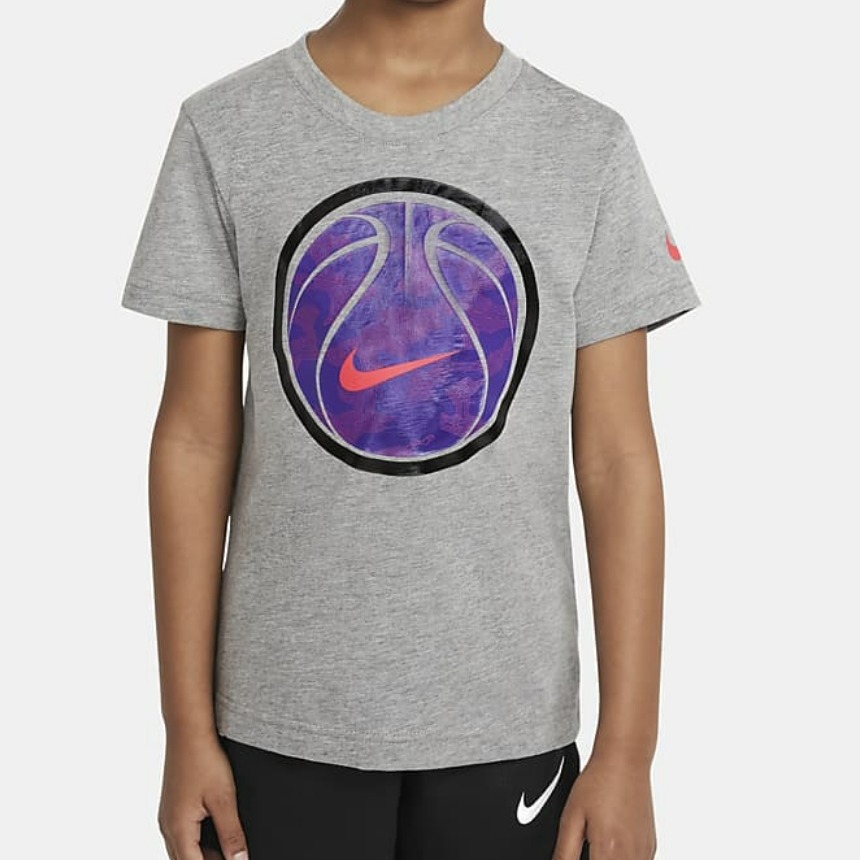 Nike Kids Little Kids&#039; T-Shirt (grey) 나이키 키즈 리틀 키드 반팔 티셔츠 (그레이) 86J142-GEH,나이키,펀조이해외직구
