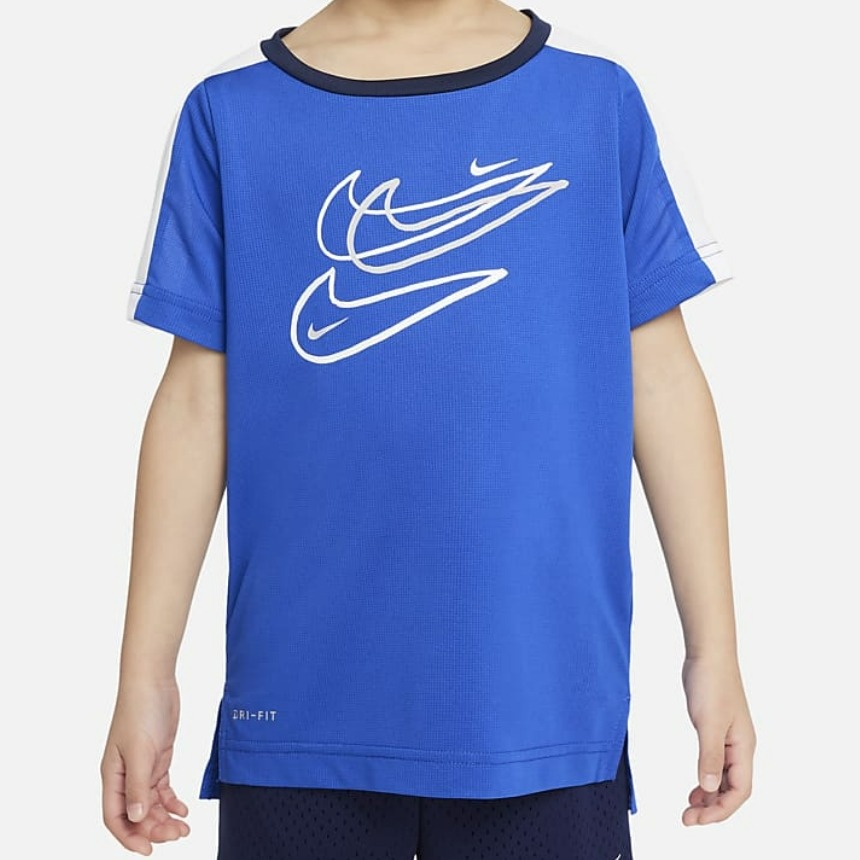 Nike Kids Little Kids&#039; T-Shirt Dri-FIT 나이키 키즈 리틀 키드 반팔 티셔츠 드라이핏 86J055-U89,나이키,펀조이해외직구